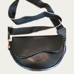 Stylish Black Crossbody Bag